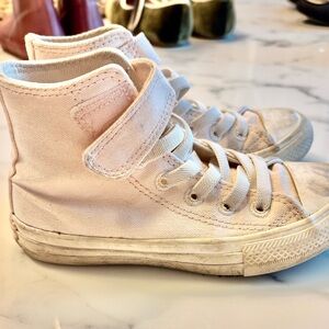 Converse Kids High-Top Sneakers - light pink - no tie